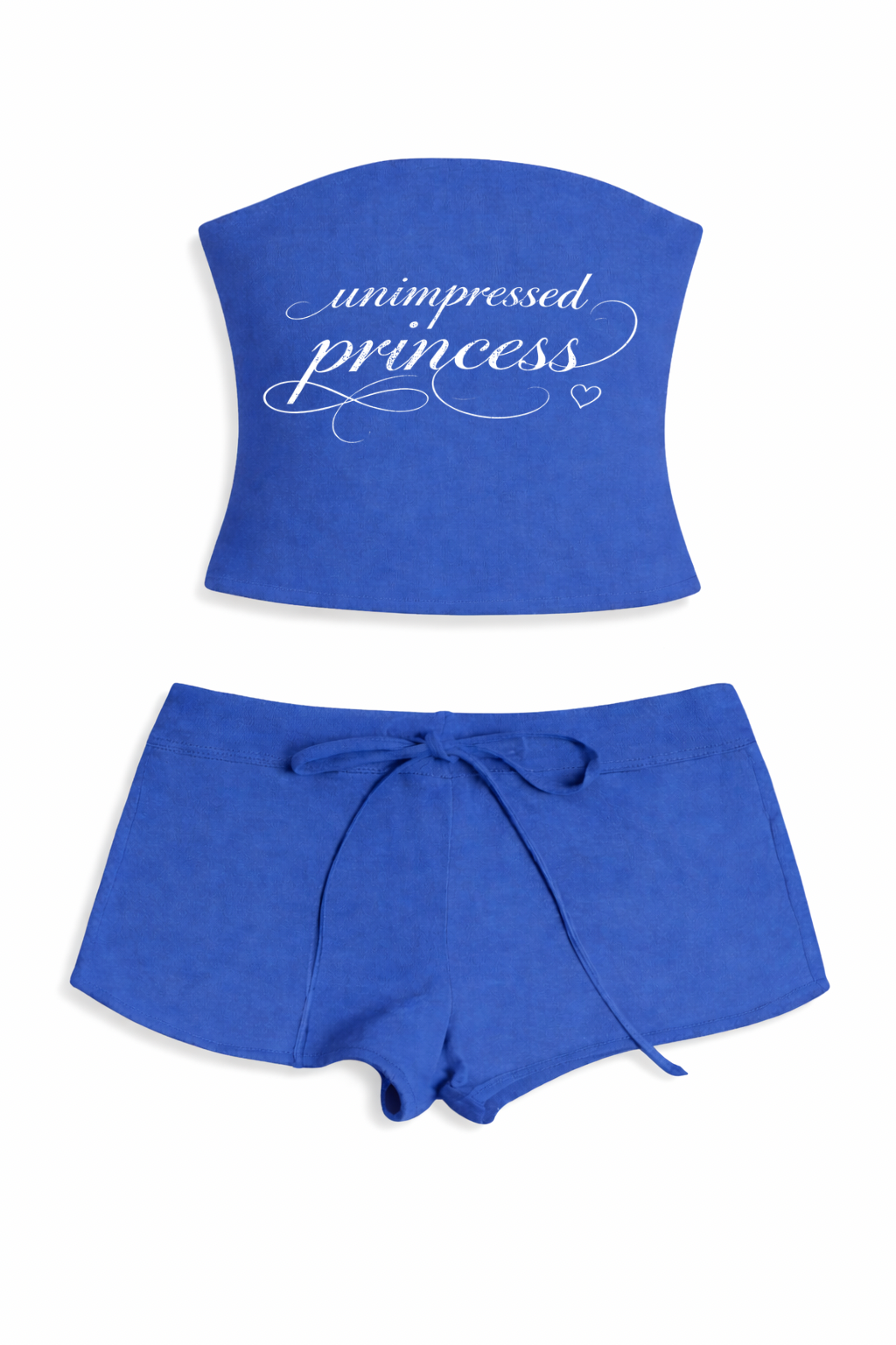 UNIMPRESSED PRINCESS SHORT SET
