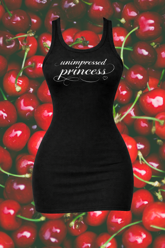 UNIMPRESSED PRINCESS TANK DRESS